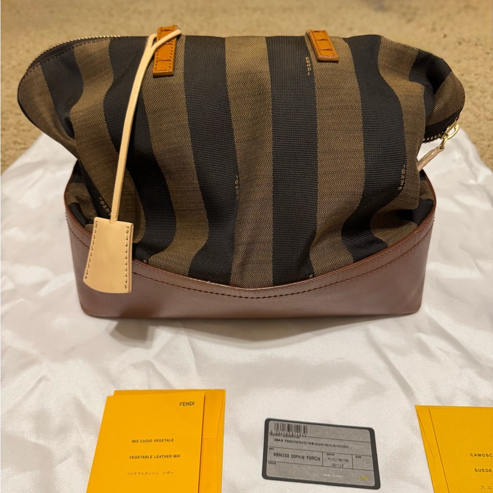 Fendi Pequin striped 2bag